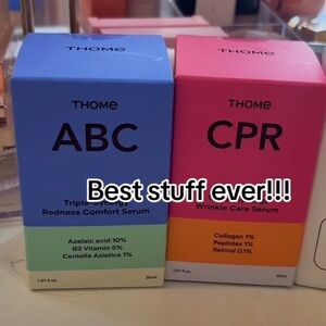 THOME ABC and CPR Serum Set new in box set of 4